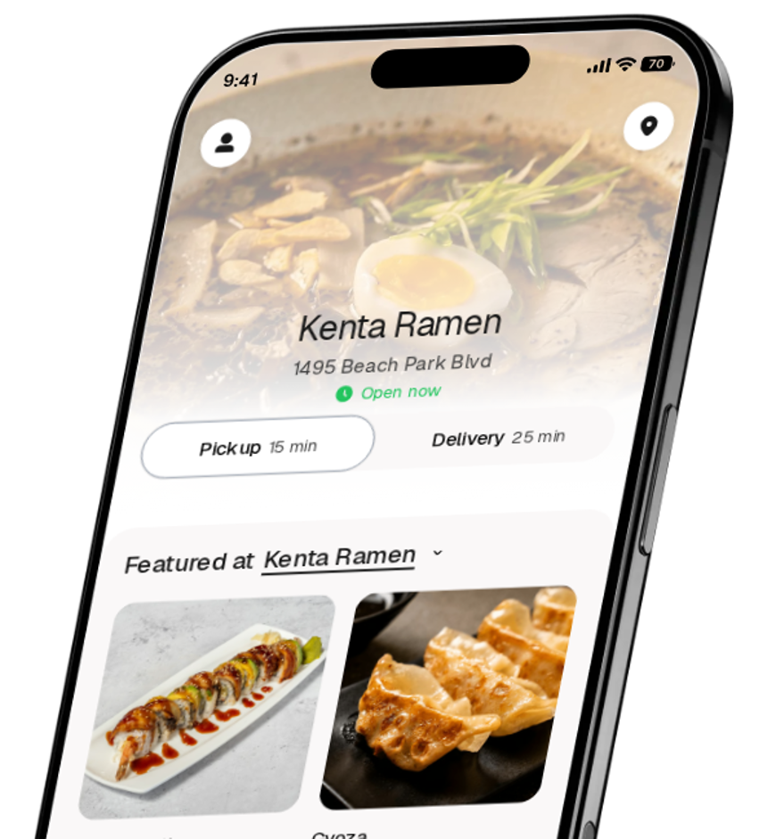 Kenta Ramen app preview