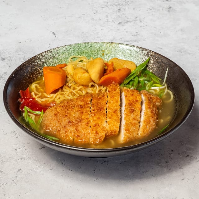 Chicken Katsu Curry Ramen.