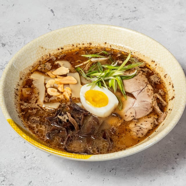 Black Garlic Ramen.