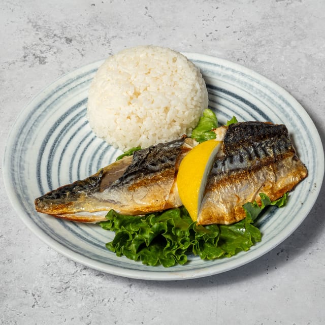 Saba Shioyaki Don.