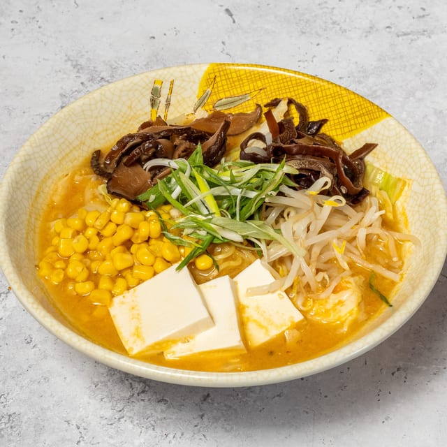 Miso Vegetable Ramen.