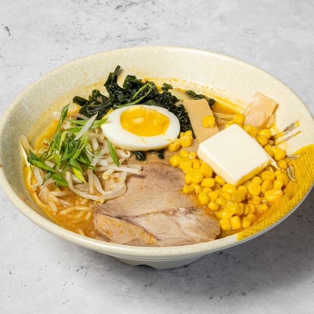 Miso Corn Butter Ramen.