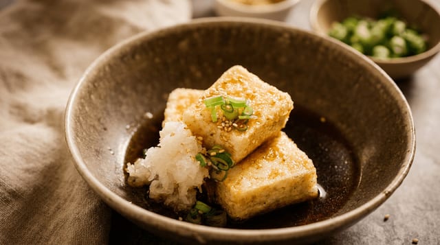 Agedashi Tofu.