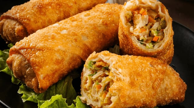 Vegetable Egg Roll.