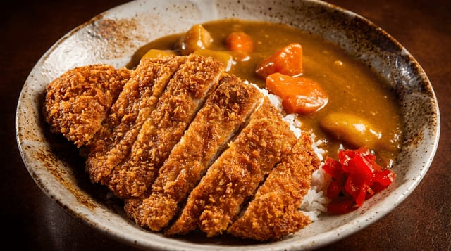Pork Katsu Curry Rice.