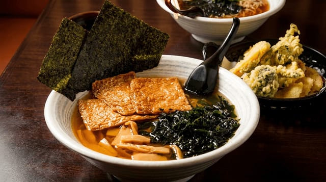 Inari-Wakame Ramen.