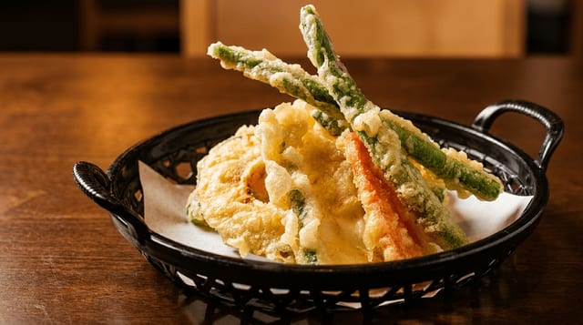 Vegetable Tempura.