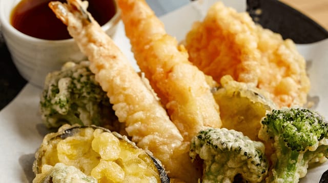 Shrimp & Vegetable Tempura.