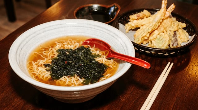 Vegetable Tempura Ramen.