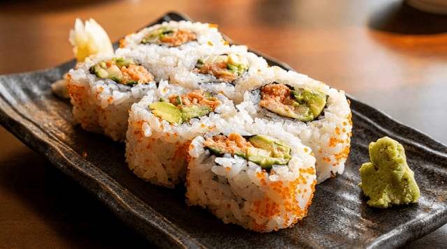 Spicy Tuna Roll.