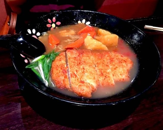 Pork Katsu Curry Ramen.